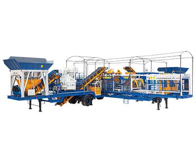 Mobile ZN900C type automatic block forming machine